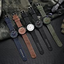Load image into Gallery viewer, 1Pc Men Military Quartz Watch Nylon Army Watches Canvas Strap Casual Sports Wristwatch