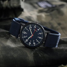 Load image into Gallery viewer, 1Pc Men Military Quartz Watch Nylon Army Watches Canvas Strap Casual Sports Wristwatch