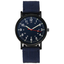 Load image into Gallery viewer, 1Pc Men Military Quartz Watch Nylon Army Watches Canvas Strap Casual Sports Wristwatch