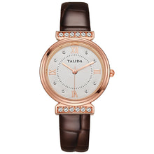 Load image into Gallery viewer, 1Pc Simple Quartz Watches Women Minimalist Design Leather Strap Luxury Wristwatch Big Dial Fashion Creative Watch