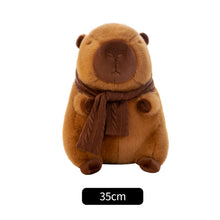 Load image into Gallery viewer, Hamburger Turtle Backpack Capybara Plush Toy Fluffty Kawaii Plushie Simulation Capibara Cute Stuffed Animals Soft Plush Kid Toys Children's Day Gift
