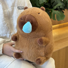 Load image into Gallery viewer, Turtle Backpack Capybara Plush Toy Fluffty Kawaii Plushie Simulation Capibara Cute Stuffed Animals Soft Plush Kid Toys Children's Day Gift