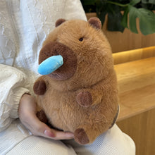 Load image into Gallery viewer, Turtle Backpack Capybara Plush Toy Fluffty Kawaii Plushie Simulation Capibara Cute Stuffed Animals Soft Plush Kid Toys Children's Day Gift