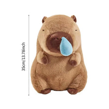 Load image into Gallery viewer, Turtle Backpack Capybara Plush Toy Fluffty Kawaii Plushie Simulation Capibara Cute Stuffed Animals Soft Plush Kid Toys Children's Day Gift