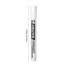 Load image into Gallery viewer, White Black Red Marker Pens 2.0mm Oily Waterproof Paint Pen for Wool Canva Tire Glass Rock Metal DIY Graffiti Sketching Markers Stationery