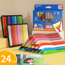 Load image into Gallery viewer, 12/18/24 Colors Pen Shape Crayons Non Dirty Hand Washable Safe Non-Toxic for kids Baby Toddler Gift Early Education Tools