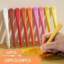 Load image into Gallery viewer, 12/18/24 Colors Pen Shape Crayons Non Dirty Hand Washable Safe Non-Toxic for kids Baby Toddler Gift Early Education Tools