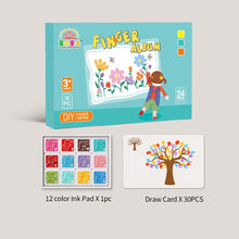 Load image into Gallery viewer, 16/24Pcs Kids DIY Finger Painting Coloring Graffiti Toys Washable Doodle Montessori Educational Toy Kindergarten Drawing Toys Gift