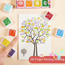 Load image into Gallery viewer, 16/24Pcs Kids DIY Finger Painting Coloring Graffiti Toys Washable Doodle Montessori Educational Toy Kindergarten Drawing Toys Gift