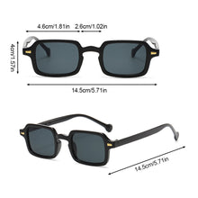 Load image into Gallery viewer, 1PC Outdoor Cycling Sports Retro Square HD Sunglasses UV400 Sun Protection Leopard Print Candy Sunglasses
