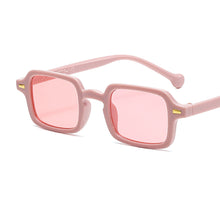 Load image into Gallery viewer, 1PC Outdoor Cycling Sports Retro Square HD Sunglasses UV400 Sun Protection Leopard Print Candy Sunglasses