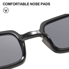 Load image into Gallery viewer, 1PC Outdoor Cycling Sports Retro Square HD Sunglasses UV400 Sun Protection Leopard Print Candy Sunglasses