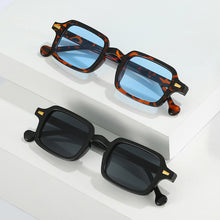 Load image into Gallery viewer, 1PC Outdoor Cycling Sports Retro Square HD Sunglasses UV400 Sun Protection Leopard Print Candy Sunglasses