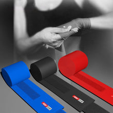 Load image into Gallery viewer, 1Pair 3M/4.5M Pure Cotton Boxing Bandages Sports Free Combat Anti-Slip Sweat Absorption Lengthening Hand Strap Sports Protector With Hook And Loop Fastener
