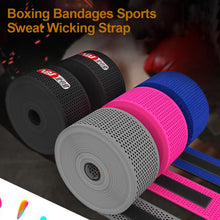Load image into Gallery viewer, 1Pair 3M/4.5M Pure Cotton Boxing Bandages Sports Free Combat Anti-Slip Sweat Absorption Lengthening Hand Strap Sports Protector With Hook And Loop Fastener