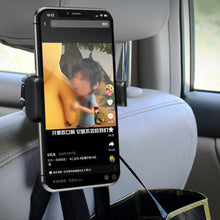 Load image into Gallery viewer, 2 in 1 Car Seat Hook Rear Row Hanger Phone Holder Stable Headrest Hanging Hook Hidden