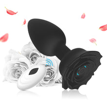 Load image into Gallery viewer, Silicone Charging APP Remote Control Rose Silicone Anal Plug Female Masturbator Women Adults Sex Toys