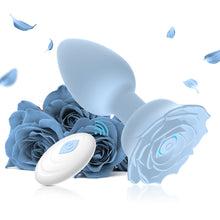 Load image into Gallery viewer, Silicone Charging APP Remote Control Rose Silicone Anal Plug Female Masturbator Women Adults Sex Toys