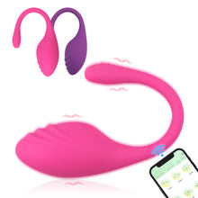 Load image into Gallery viewer, Charging APP Control Simulation Shark Jumping Egg Female Masturbation Device Masturbation Device Wearing G-spot Stimulation
