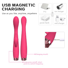 Load image into Gallery viewer, Charging Dual G-point Vibration Massage AV Stick for Women's Masturbation Vibration Masturbator Masturbation Stick Sex Toys