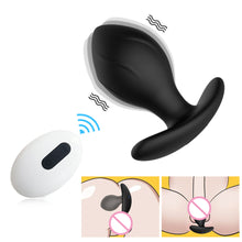 Load image into Gallery viewer, Portable Charging Remote Control Fist Silicone Anal Plug Set of Four Pieces Adults Male and Female Sexy Toy