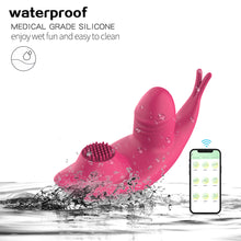 Load image into Gallery viewer, Wearing The Invisible Sucking Brush APP for Vibration Fun and Jumping Eggs Female Mastrubation Sex Toys