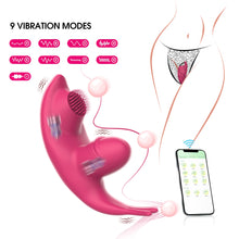 Load image into Gallery viewer, Wearing The Invisible Sucking Brush APP for Vibration Fun and Jumping Eggs Female Mastrubation Sex Toys