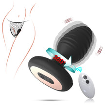 Load image into Gallery viewer, Portable Charging Remote Control APP Thread Twisting Vibration Silicone Anal Plug Female and Male Sex Toys