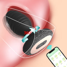 Load image into Gallery viewer, Portable Charging Remote Control APP Thread Twisting Vibration Silicone Anal Plug Female and Male Sex Toys