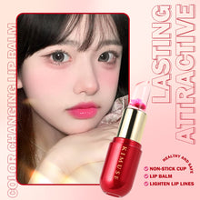Load image into Gallery viewer, Magic Flower Lipstick Color Changing Long Lasting Lipstick Waterproof Red Lip Stick Lip Plumper Kawaii Makeup Girl Cute Cosmetics
