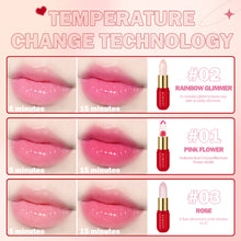 Load image into Gallery viewer, Magic Flower Lipstick Color Changing Long Lasting Lipstick Waterproof Red Lip Stick Lip Plumper Kawaii Makeup Girl Cute Cosmetics
