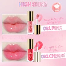 Load image into Gallery viewer, Crystal Jelly Moisturizing High Shine Nourishing Lip Oil Plumping Lip Gloss Makeup Sexy Plump Lip Glow Oil Tinted Lip Plumper 5ml 1 Piece Lip Care Oil