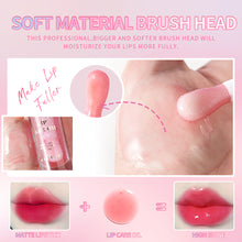 Load image into Gallery viewer, Crystal Jelly Moisturizing High Shine Nourishing Lip Oil Plumping Lip Gloss Makeup Sexy Plump Lip Glow Oil Tinted Lip Plumper 5ml 1 Piece Lip Care Oil