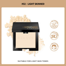 Load image into Gallery viewer, Wet-And-Dry Dual Use Face Setting Powder Oil-control 24 Hours Long Lasting Waterproof Matte Face Makeup Cosmetic Setting Compact Powder