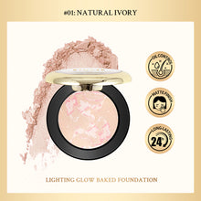Load image into Gallery viewer, Flawless Finish Soft-Focus Effect Face Setting Powder Oil-control 24 Hours Long Lasting Waterproof Matte Face Makeup Cosmetic Setting Compact Powder