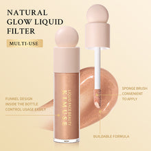Load image into Gallery viewer, Beautiful Highlighter Liquid Contouring Body Make-up for women Brightening Complexion Glow Recipe Glossier Natural Glow Liquid Filter