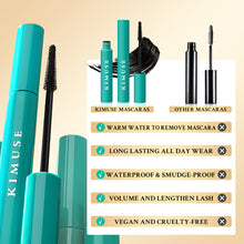 Load image into Gallery viewer, Liquid Lash Mascara 24h Long Lasting Waterproof Quick Dry Black Curling Lengthen Long Eyelash Silk Fiber Eyelash Extension Makeup Cosmetic