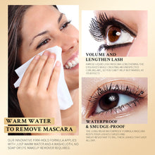 Load image into Gallery viewer, Liquid Lash Mascara 24h Long Lasting Waterproof Quick Dry Black Curling Lengthen Long Eyelash Silk Fiber Eyelash Extension Makeup Cosmetic