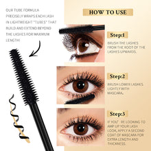 Load image into Gallery viewer, Liquid Lash Mascara 24h Long Lasting Waterproof Quick Dry Black Curling Lengthen Long Eyelash Silk Fiber Eyelash Extension Makeup Cosmetic