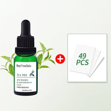 Load image into Gallery viewer, Tea Tree Blackhead Remover Acne Treatment Mask Kit Face Nose Mask Pore Strip Black Mask Peeling Acne Treatment Deep Cleansing Mask Oil Control Skin Care