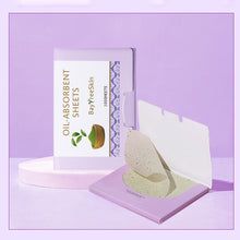Load image into Gallery viewer, 100Pcs/box Face Cleanser Oil Control Oil Absorbing Paper For Facial Oil Absorbing Soft Paper Fragrance Portable Box Makeup Tools