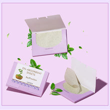 Load image into Gallery viewer, 100Pcs/box Face Cleanser Oil Control Oil Absorbing Paper For Facial Oil Absorbing Soft Paper Fragrance Portable Box Makeup Tools