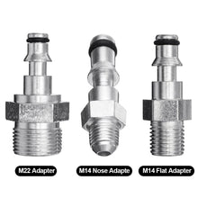 Load image into Gallery viewer, Car Wash Metal Adapter Foam Nozzle Foam Generator Foam Quick Release High Pressure Washer Soap Foamer M14 M22 Adapter for LAVOR VAX COMET