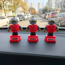 Load image into Gallery viewer, Car Dashboard Bobblehead Solar Energy Robot Shake Head Toy Automatic Shaking Head Doll Car Interior Decorations Home Decoration