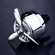 Load image into Gallery viewer, Car Decoration Car Air Vent Freshener Perfume Clip Helicopter with LED Colorful Ambience Light Fan Fragrance Aroma Diffuser