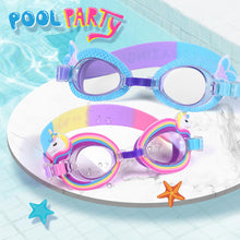 Load image into Gallery viewer, 3-16 Years Children Cartoon HD Swimming Goggles Waterproof Anti-Fog Swimming Safety Goggles Professional Swimming Equipment
