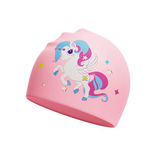 Load image into Gallery viewer, Children's Cartoon Small Frame Swimming Goggles HD Waterproof Anti-Fog Diving Goggles Silicone Cap Professional Swimming Equipment