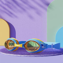 Load image into Gallery viewer, Children's Cartoon Small Frame Swimming Goggles HD Waterproof Anti-Fog Diving Goggles Silicone Cap Professional Swimming Equipment