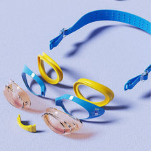 Load image into Gallery viewer, Children's Cartoon Small Frame Swimming Goggles HD Waterproof Anti-Fog Diving Goggles Silicone Cap Professional Swimming Equipment