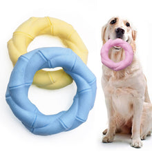 Load image into Gallery viewer, Pet Flying Discs Dog Training Ring Puller Resistant Bite Floating Toy Puppy Outdoor Interactive Game Playing Products Supply